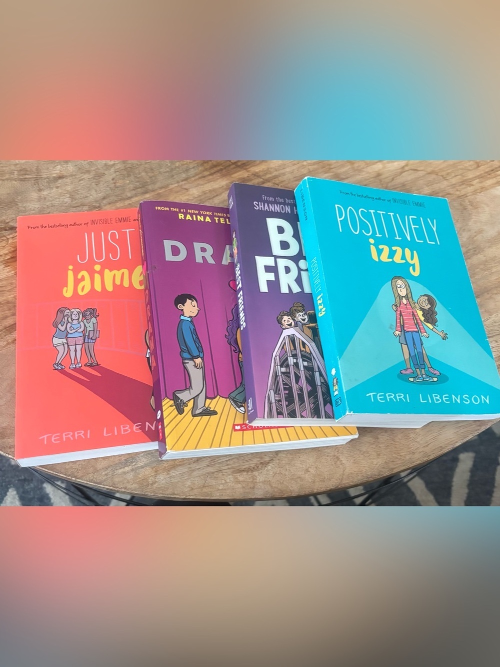 Positively Izzy by - Bright Blue Paperback Book